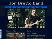 Tablet Screenshot of jondretto.com